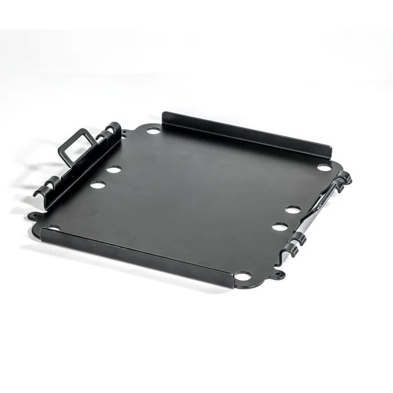 OEM Custom Metal Sheet Fabrication Shielding Cover with Laser Cutting Product Mounting Plate from Guangdong Shop