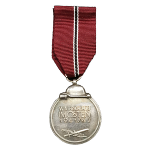 Medalla del Este 1941/42, Moneda Conmemorativa <span class=keywords><strong>Alemana</strong></span> con Esmaltado, Material de Zinc, Diseño de Doble Cara, de la Segunda <span class=keywords><strong>Guerra</strong></span> Mundial - Product Image 2