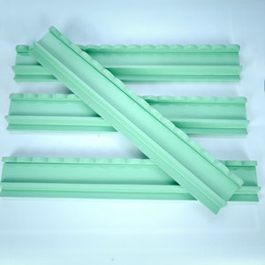 Supports de Mahjong en Bois Personnalisables Couleur Vintage avec Poussoirs, Supports de Tuiles en Bois Massif à Bord Festonné, Lot de 4 pour Jeu de Mahjong Américain - Product Image 5