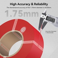 Filamen 3D Bambu Lab PLA Basic 1.75MM 1kg/gulung RFID untuk Pencetakan Cerdas 3D untuk Printer FDM 3D Cepat