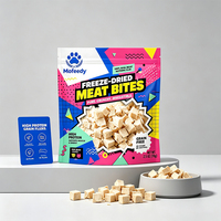 Nourriture pour chiens et chats en gros sur mesure, friandises lyophilisées pour chiens, poitrine de poulet riche en protéines, collation pour animaux de compagnie