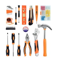 Offre Spéciale : Kit d'Outils de Réparation Domestique 32-en-1 en Acier Carbone – Pince, Marteau, Tournevis, Mallette Rigide, Utilisation Manuelle, OEM pour la Maison