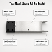 Support de carrosserie avant droit (grande pièce d'origine) 1088149-00-G pour Tesla Model 3 2017-2023