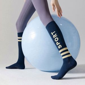 Chaussettes <span class=keywords><strong>de</strong></span> compression professionnelles en silicone antidérapantes pour femmes, chaussettes <span class=keywords><strong>de</strong></span> danse, <span class=keywords><strong>de</strong></span> sport, en coton respirant, pour le fitness, le yoga, le pilates - Product Image 4