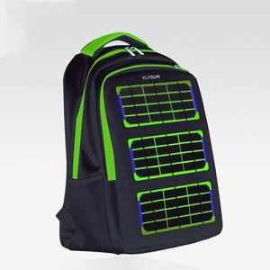 Sac à dos solaire BSCI / Panneau solaire 7 watts et batterie de charge 10 mAh / Sac à dos chargeur de téléphone pour femmes - Product Image 6