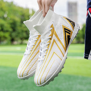 Chaussures de football professionnelles pour adultes, antidérapantes, tendance, doublure en tissu de coton, chaussures de football d'entraînement pour étudiants - Product Image 3