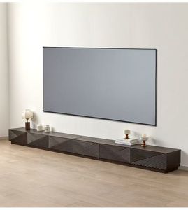 Console <span class=keywords><strong>TV</strong></span> de style français moderne d'inspiration antique avec grand <span class=keywords><strong>meuble</strong></span> de rangement multimédia - Product Image 5