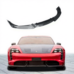 ชุดแต่งคาร์บอนไฟเบอร์ CMT Style สำหรับกันชนหน้า Porsche Taycan ชิ้นส่วนตกแต่งรถยนต์ - Product Image 1