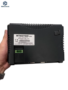 MT6070IH HMI หน้าจอสัมผัส รุ่น 2WV ระบบควบคุมอุตสาหกรรม จอแสดงผลแบบสัมผัสแบบต้านทาน อินเทอร์เฟซระหว่างมนุษย์กับเครื่องจักร - Product Image 1