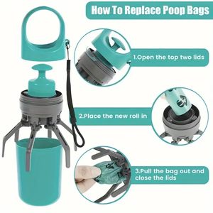 Evcil hayvanlar için taşınabilir <span class=keywords><strong>Pooper</strong></span> seçici ABS köpek kediler ve köpekler için klip karikatür tarzı köpek Poop <span class=keywords><strong>Scooper</strong></span> ile çöp torbası malzemeleri - Product Image 5