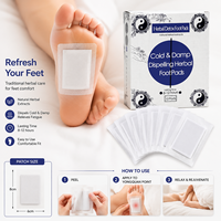 Patchs Naturels aux Herbes pour les Pieds – Soin Contre le Froid et l'Humidité – Extrait Végétal – Fabricant OEM – Marque Privée