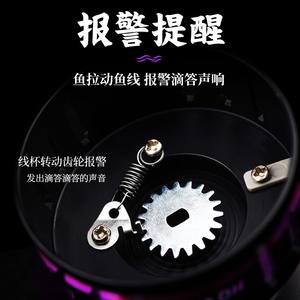 Carrete de Pesca con Lanza de Metal, Bobina de Metal, Aleación de Aluminio de Alta Resistencia para Lanzamientos a Larga Distancia, Carrete de Pesca Marítima - Product Image 4