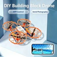Kit de drone en bois à assembler soi-même avec maintien d'altitude, modèle éducatif STEM pour étudiants