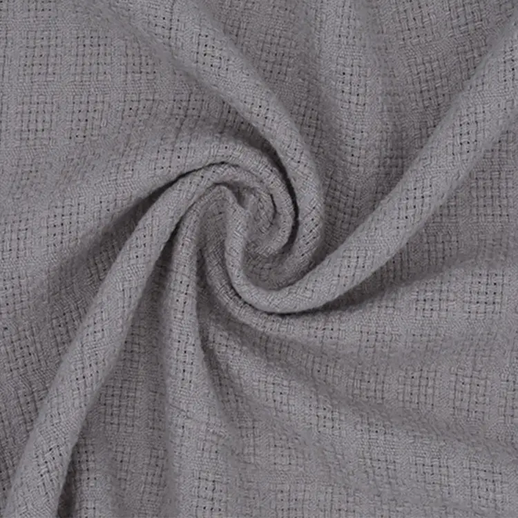 Производство ткани оптом дешевые тяжелые льняные вискозы мягкие жаккардовые ткани для домашнего текстиля шторы текстильные ткани