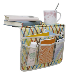 Sac de rangement mignon pour la maison, multifonctionnel, rectangulaire, avec crochets, pour organiser la chambre à coucher et le bureau - Product Image 5