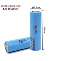 Cellule lithium-ion LGS M58T INR21700-M58T 3.6V 5650mAh adaptée aux véhicules électriques, au stockage d'énergie et à l'électronique grand public