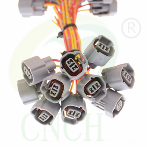 Otomobil sis lambası montajı 2Pin hız valfi İndüksiyon konektörü klima su sıcaklığı basınç anahtarı fiş Solen - Product Image 5