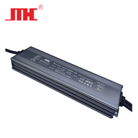 Alimentation LED simple étanche IP67 JMHC 12V 24V 36W 60W 100W 200W 300W 400W Adaptateur CA 110V Efficacité 87-88%