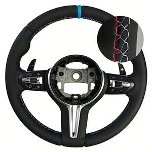 Volante de Cuero Suave y Duradero para <span class=keywords><strong>BMW</strong></span> M6 F01 F30 <span class=keywords><strong>328i</strong></span> 335i E53 E84 G15 - Product Image 3