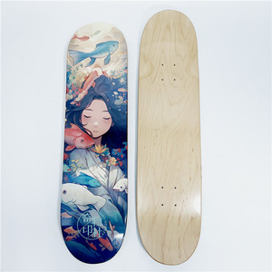 Tabla de <span class=keywords><strong>Skate</strong></span> Personalizada con Impresión, MOQ Bajo, en <span class=keywords><strong>7.75</strong></span>, 8, 8.25, 8.5 Pulgadas, Tabla de Madera de Arce Canadiense de 7 Capas para Skateboard - Product Image 6