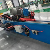 Machine de découpe de tuyaux entièrement automatique en acier inoxydable, aluminium et acier au carbone avec moteur de scie circulaire à froid 11KW et rail de 3m
