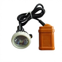Lámpara de Seguridad LED para Casco, Clasificación IP65, Material ABS, Luz Diurna de 6000K, Alerta, KJ3.5LM, Lámpara Minera