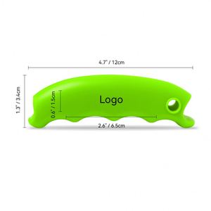 <b>Extra</b> <b>Large</b> Heavy Duty Silicone Shopping Bag Grips Keychain Promotional Portable Grocery Bag Handle Holder Easy Carry Custom - Product Image 2