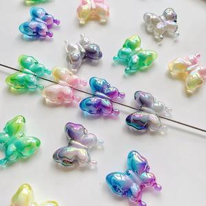 ลูกปัดอะคริลิกแบบเจาะรูตรงไล่ระดับสี2.2มม. ลูกปัดแบบทำมือแบบทำมือสำหรับทำเครื่องประดับวัสดุอุปกรณ์เสริม - Product Image 3