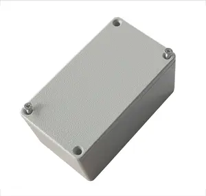 Electrical Metal Waterproof Dustproof and corrosion resistant Junction Box Type Portable hand-held Aluminium Enclosure