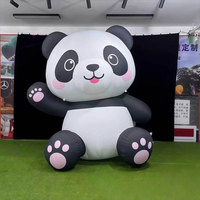Mascotte géante gonflable personnalisée, personnage de dessin animé gonflable de haute qualité pour exposition en plein air