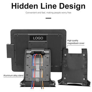 15 pouces caisse enregistreuse magasin <span class=keywords><strong>de</strong></span> détail écran tactile Terminal paiement Restaurant Machine tout en un pos Banque Stand Pos Systèmes - Product Image 4