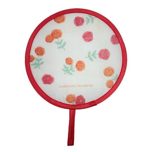 Abanicos Plegables con Diseño Floral Personalizado Beckon, Abanicos de Mano con Diseño Botánico para Fiestas en el Jardín, Eventos de Primavera y Promociones Florales - Product Image 1