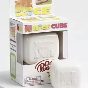 Jouet Squishy Cube de Cola Style <span class=keywords><strong>Dr</strong></span> Pepper, Jouet Sensoriel à Presser en Forme de Cube pour la Décompression et le Soulagement du Stress, Idéal pour le Jeu Quotidien - Product Image 4