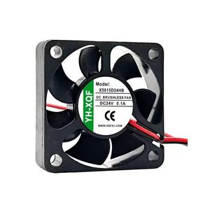 YH-XQF พัดลมไร้แปรงถ่าน DC 5015D24HB 24V 0.1A ระบบระบายความร้อนสำหรับอุปกรณ์อิเล็กทรอนิกส์ - Product Image 2