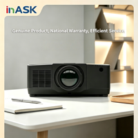 Projecteur vidéo portable InASK TC-PU1050 1080P pour entreprise, correction automatique de la distorsion trapézoïdale, pour cinéma maison et jeux interactifs