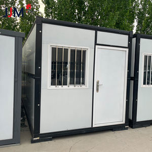 JJM 20英尺可折叠可堆叠集装箱房屋可移动预制模块化住宅现代设计酒店办公楼别墅折叠 - Product Image 1