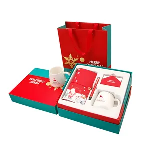 Taza de cerámica con logotipo personalizado Unisex, juego de tazas de café, té, té, Ideas de nuevos productos, AI-MICH, regalo de Navidad, 8 Uds.