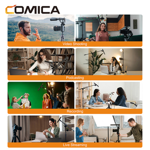 ไมโครโฟนไร้สาย COMICA VM30 แบบ Shotgun พร้อมช่องต่อ USB-C และ 3.5 มม. สำหรับกล้อง |   ใช้งานร่วมกับกล้อง DSLR, กล้องวิดีโอ, พอดแคสต์ - Product Image 6