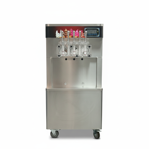 Macchina per Gelato allo Yogurt di Alta Qualità, da Pavimento, con Funzione Notturna per Mantenere la Freschezza, Lavabile, 7/5 Gusti, per Gelato Soft - Product Image 1