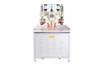 Machine de soudage à haute fréquence d'emballage de manchon de carte de travail en PVC à double tête de haute qualité