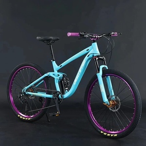 Bicicleta LEAO 2026 NUEVA de <span class=keywords><strong>26</strong></span>/<span class=keywords><strong>27.5</strong></span> Pulgadas, <span class=keywords><strong>Cuadro</strong></span> de Acero al Carbono, Velocidades Variables, Frenos de Disco, Horquilla <span class=keywords><strong>con</strong></span> Suspensión Completa, Neumáticos Inflables y <span class=keywords><strong>Ruedas</strong></span> <span class=keywords><strong>con</strong></span> Radios - Product Image 4