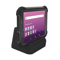 Tablet PC Industrial Resistente Personalizada con Android 15, Procesador MTK Octa Core, PDA de Mano, Lector de Códigos QR, Huella Dactilar y NFC, Pantalla de 8 Pulgadas 16:10, 8GB/256GB