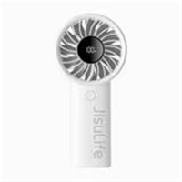 Ventilateur portable JisuLife, petit ventilateur à turbine, 3600mAh 5000mAh, réglage à cinq vitesses