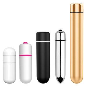 Fabbrica di HG OEM, tutte le dimensioni Mini proiettile vibrante in Silicone, telecomando USB G Spot piccolo proiettile dorato vibratore per donna - Product Image 2