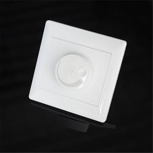 Contrôleur de vitesse de ventilateur 220V, contrôle progressif, montage dissimulé pour ventilateurs de plafond domestiques, en plastique, économie d'énergie - Product Image 1