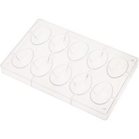 10 Stück Ostereier-Form 30g Schokoladen-Eierform für Feiertagsdekorationen