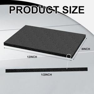 <span class=keywords><strong>Frienda</strong></span> - Juego de 12 Láminas de Espuma de Polietileno Negra de 12x8x0.5 Pulgadas de Grosor, Personalizables para Envío, Almacenamiento y Proyectos de Bricolaje, Hechas en China - Product Image 2