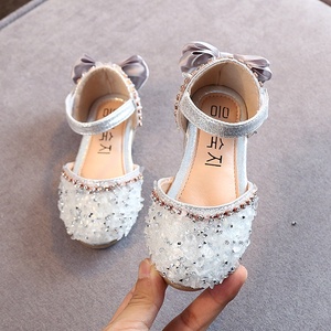 Ballerines pour Filles Ornées de Strass Chaussures de Cérémonie pour Enfants Princesse Sandales Bébé Prix Avantageux - Product Image 3