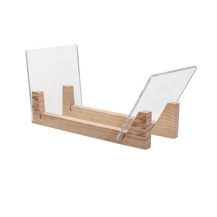 Vinyl Record Holder Solid Wood CD holder