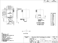 Polcd 1.3 pouces TFT LCD écran tactile ST7789V IC 240*240 affichage LCM pleine vue pour montres intelligentes